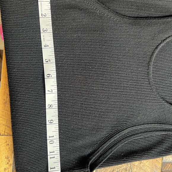 Mango Black Ribbed Mini Dress - Picture 5 of 6